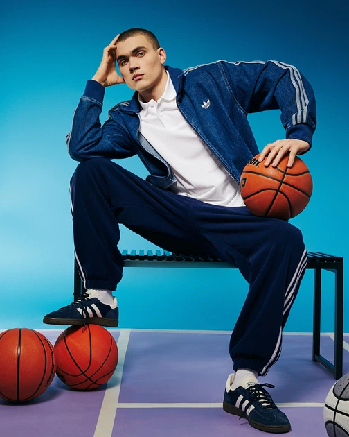 Брюки утепленные мужские Adidas Originals Fleece Sweatpan IZ2489