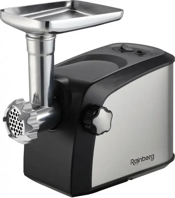Мясорубка Rainberg RB-673 3800W электрическая с реверсом + соковыжималка Silver - изображение 3