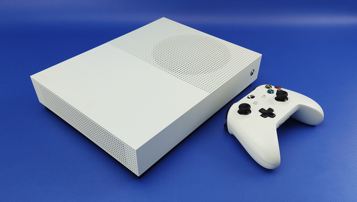Набор Консоль Microsoft Xbox One S All-Digital Edition 1TB White Б/У + Геймпад Беспроводной Version 2 2шт - изображение 7