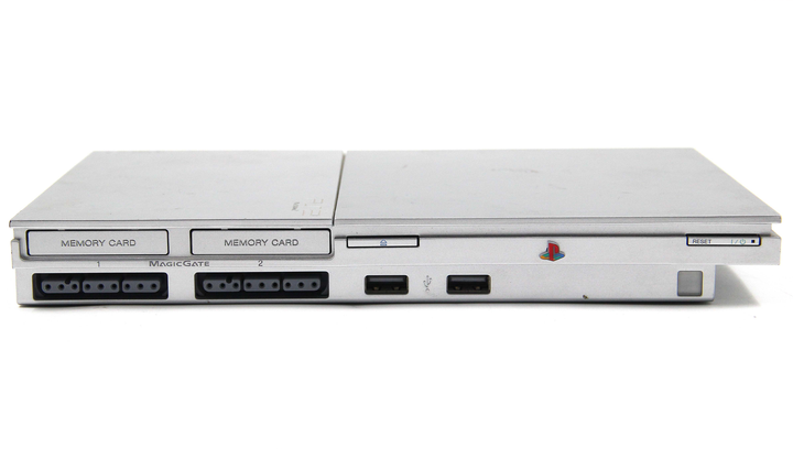 Набор Консоль Sony PlayStation 2 Slim SCPH-9xxx Europe Silver Б/У + Геймпад Проводной RMC Black - Фото 4 Набор Консоль Sony PlayStation 2 Slim SCPH-9xxx Europe Silver Б/У + Геймпад Проводной RMC Black - изображение 4