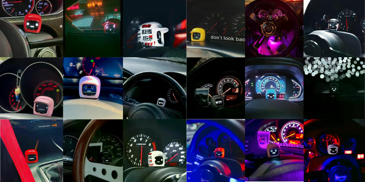 Dasai Mochi 3. Авто-мото компаньйон. Колір блакитний – фото