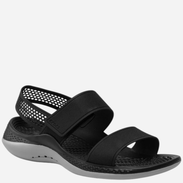 Sandały damskie sportowe Crocs LiteRide 360 206711-001 36-37 (M4/W6) 22 cm Czarne - obraz 3