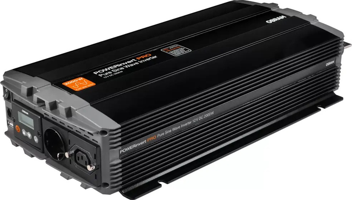 Автомобільний інвертор OSRAM 12/230В 2000 Вт RCD Чиста синусоїда (4052899631069) - зображення 1