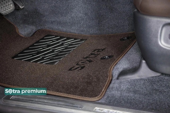 Двухслойные коврики Sotra Premium Chocolate для BMW Z4 (G29) 2018→ (ST 09501-CH-Choco) - изображение 3