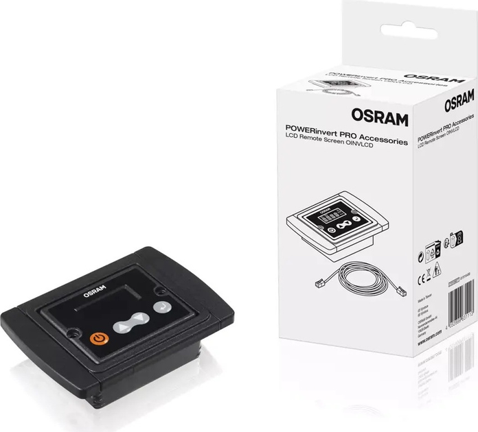 LCD-панель керування OSRAM з монтажним набором OINVLCD (4052899631113) - зображення 2