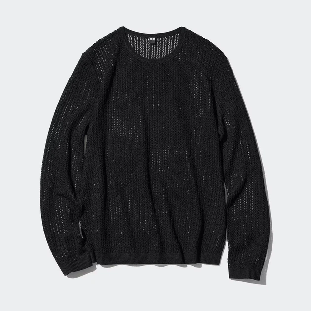 Джемпер женский Uniqlo 304506696 M Черный (1159832186) - изображение 5