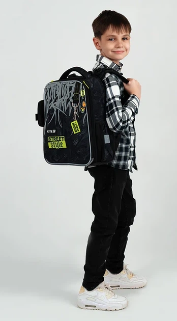 Шкільний набір Kite Education StreetStyle 3 предмети (SET_K25-531M-4) - зображення 20