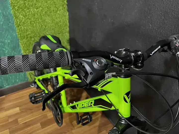 Горный велосипед Viper Extreme 26" FR/D рама 14 салатовый 