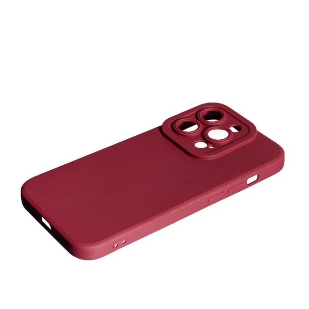 Силіконовий чохол SMTT для Apple iPhone 15 Pro Max Bordo - Фото 2 Силіконовий чохол SMTT для Apple iPhone 15 Pro Max Bordo - зображення 2