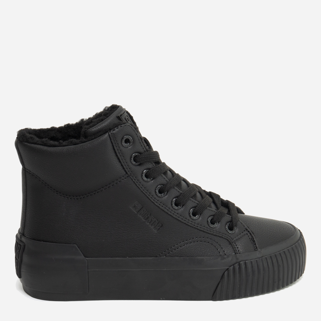 Sneakersy damskie ocieplane Big Star OO274796 38 Czarne (5900714802622) (955555907619900) - Outlet - obraz 1