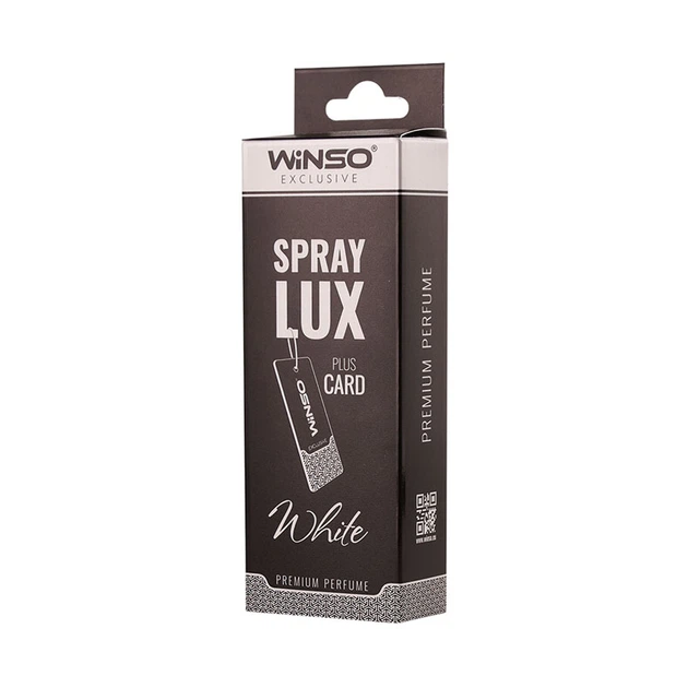 Ароматизатор в инд. упаковке WINSO Spray Lux Exclusive plus CARD - White 539630 - изображение 2