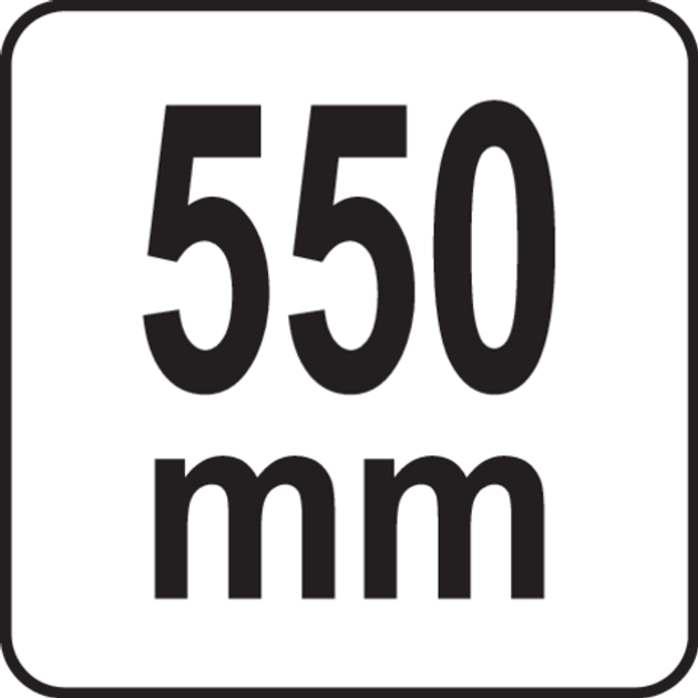 Ключ динамометричний Yato 1/2" 65- 350 Нм, 550 мм (YT-07609) - зображення 7