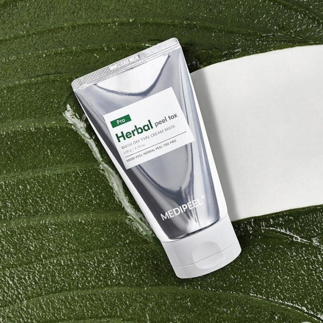 Maseczka oczyszczająca do twarzy Medipeel Herbal Peel Tox Pro peelingująca 120 ml (8809941820454) - obraz 3