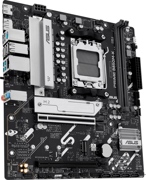Płyta główna  Asus PRIME B850M-K (sAM5, AMD B850, PCI-Ex16) - obraz 2