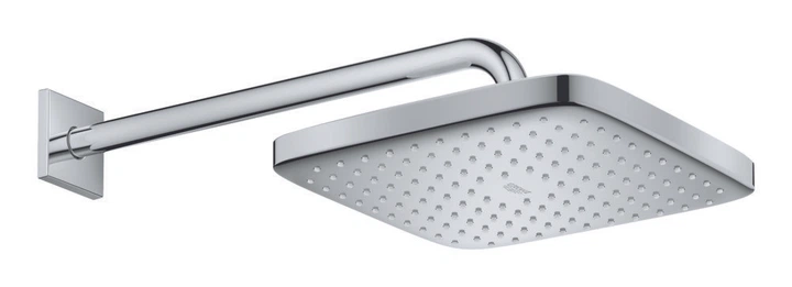 Верхній душ з настінним кронштейном Grohe Tempesta Cube (26687000) ( 10530 ) - изображение 8