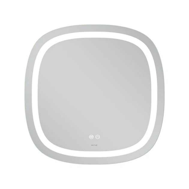 Дзеркало MIXXUS PREMIUM DIVERSE MR16-70x70 з LED Touch, Anti-fog, димером (3-6,5kK) (MP6640) - изображение 3