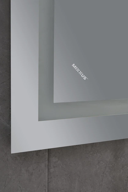 Зеркало Mixxus TALL MR08-80x60-Reverse с Led Touch, Anti-fog, диммером, регулятором яркости (MI6659) - Фото 2 Зеркало Mixxus TALL MR08-80x60-Reverse с Led Touch, Anti-fog, диммером, регулятором яркости (MI6659) - изображение 2