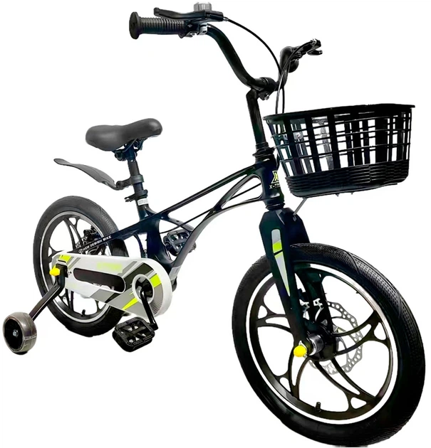 Детский велосипед X-Treme Maxis 25.14-01 колеса 14" Черный (BP145849) - Фото 2 Детский велосипед X-Treme Maxis 25.14-01 колеса 14" Черный (BP145849) - изображение 2