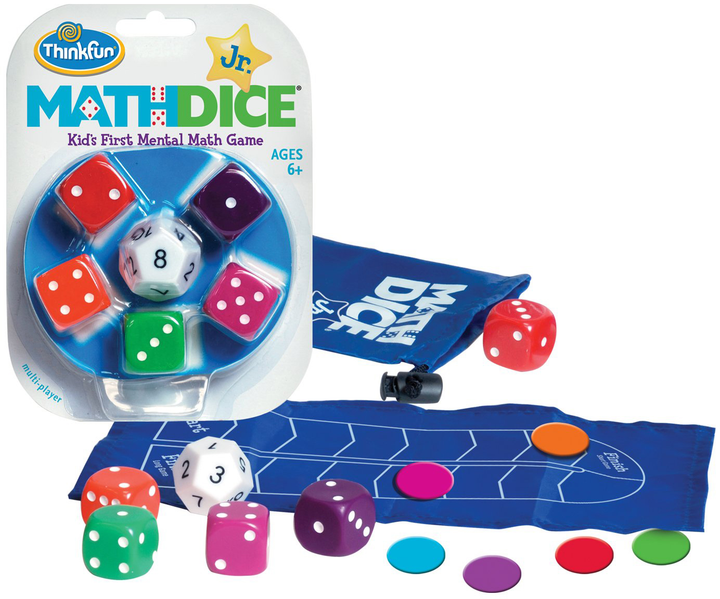 Логічна гра ThinkFun Математичні кубики 001515 (019275015152) - зображення 2