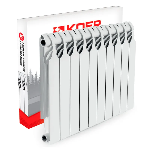 Біметалеві радіатори Koer-80 Bimetal-500 Smart / Ціна за 1 секцію ( RAD330 ) 36889 - Фото 1 Біметалеві радіатори Koer-80 Bimetal-500 Smart / Ціна за 1 секцію ( RAD330 ) 36889 - изображение 1