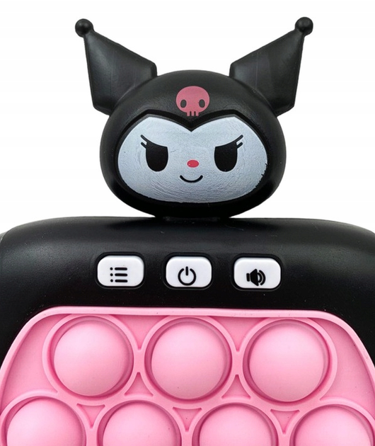 Игрушка антистресс Pop It KUROMI ручная антистресс электронная - Фото 4 Игрушка антистресс Pop It KUROMI ручная антистресс электронная - изображение 4
