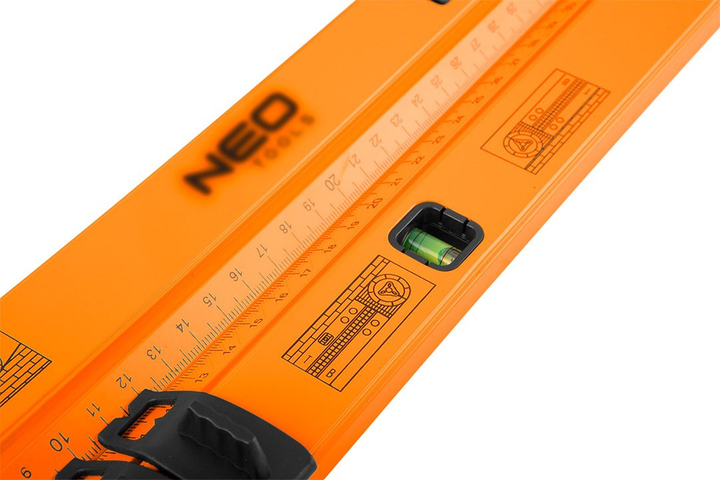 Регульований кутомір з рівнем NEO Tools 500 мм 72-225 (5907558471762) - зображення 4