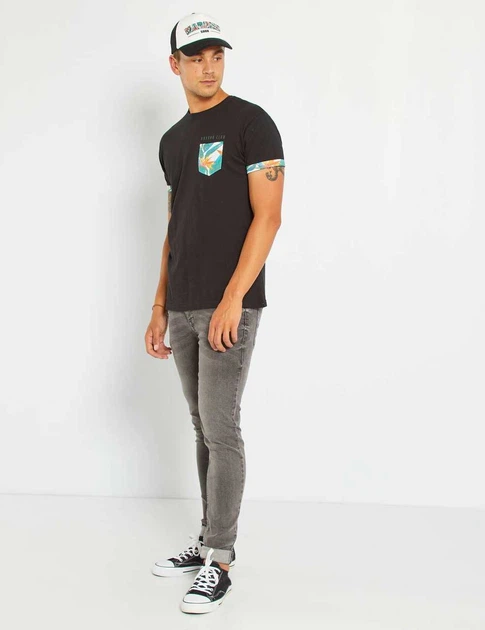 Джинси Skinny Kiabi сірий KJIXJ608 36/32 - изображение 2