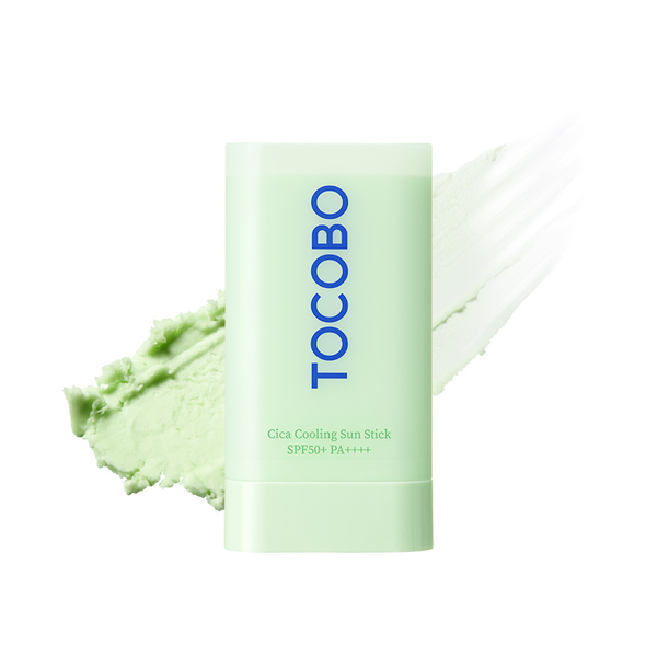 Солнцезащитный стик для чувствительной и проблемной кожи с центеллой TOCOBO Cica Cooling Sun Stick SPF50+ РА++ - изображение 6