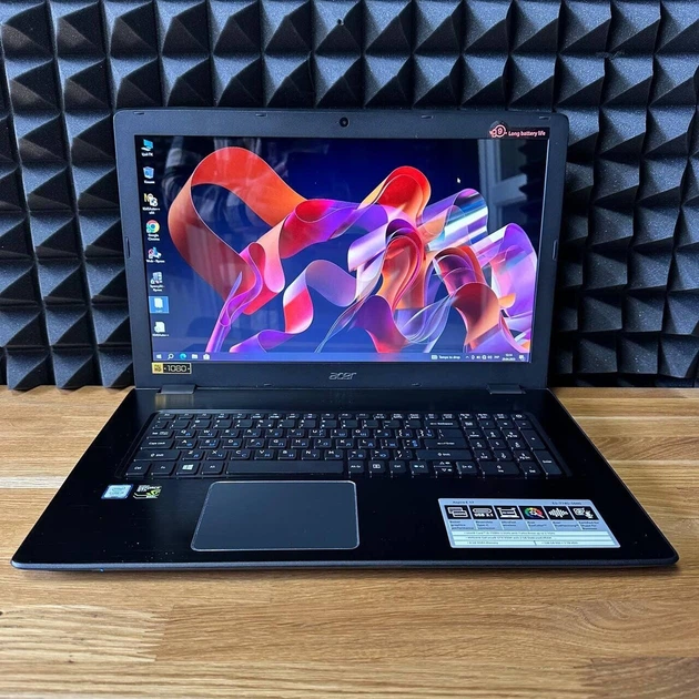 Ноутбук Б-класс Acer Aspire E5-774 / 17.3" (1600x900) TN / Intel Core i5-7200U (2 (4) ядра по 2.5 - 3.1 GHz) / 16 GB DDR4 / 360 GB SSD / nVidia GeForce 950M, 4 GB GDDR3, 128-bit / WebCam / DVD-ROM б/у - изображение 2
