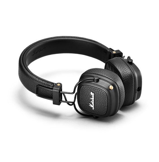 Бездротові навушники Marshall Major третього покоління Bluetooth Black - Фото 2 Бездротові навушники Marshall Major третього покоління Bluetooth Black - зображення 2