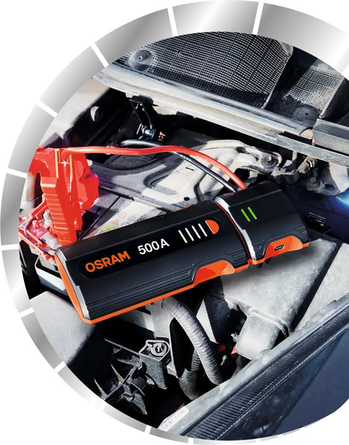 Пусковий пристрій OSRAM BATTERYstart 500 OJS010 (4062172408196) - зображення 2