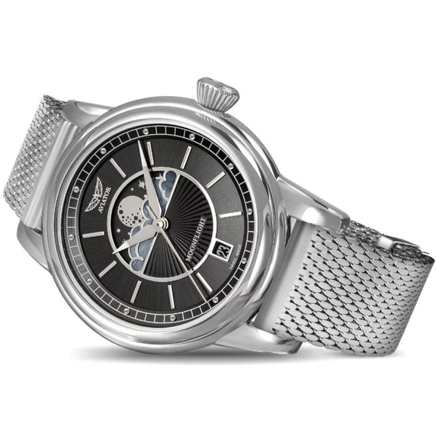 Жіночий Класичний Швейцарський Кварцовий Годинник AVIATOR V.1.33.0.252.5 - изображение 2