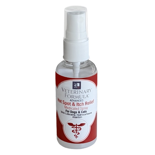 Фото - Інші зоотовари Антиалергенний спрей для собак та котів Veterinary Formula Advanced Hot Spot & Itch Relief Spray, 45 мл