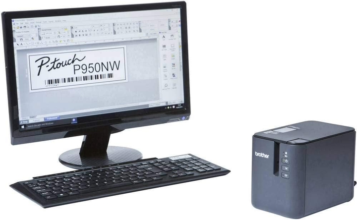 Принтер етикеток Brother P-touch PT-P950NW (PTP950NWZG1) - зображення 4