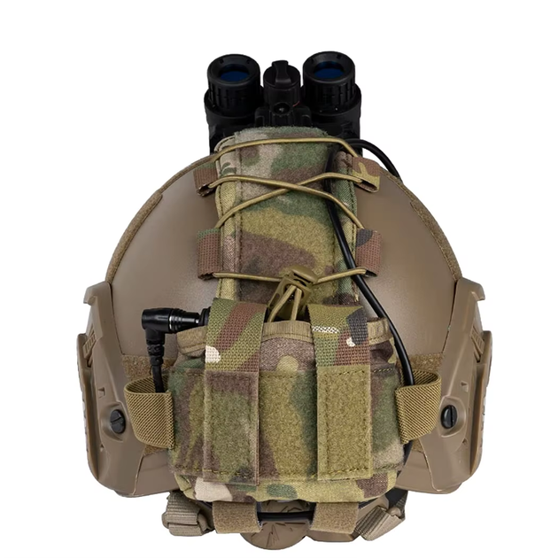 Чохол-противагу для акумулятора для шолома (FAST) - Cordura, ClefersTac W82, мультикам (5024608) - Фото 5 Чохол-противагу для акумулятора для шолома (FAST) - Cordura, ClefersTac W82, мультикам (5024608) - зображення 5
