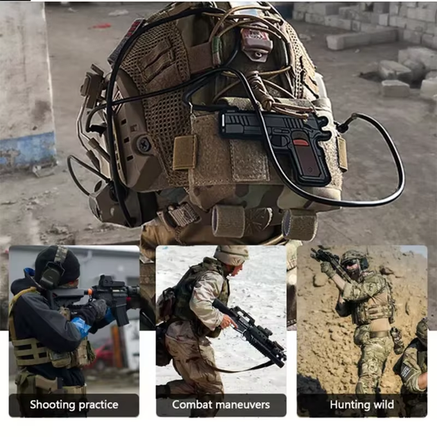 Чохол-противагу для акумулятора для шолома (FAST) - Cordura, ClefersTac W82, мультикам (5024608) - Фото 7 Чохол-противагу для акумулятора для шолома (FAST) - Cordura, ClefersTac W82, мультикам (5024608) - зображення 7