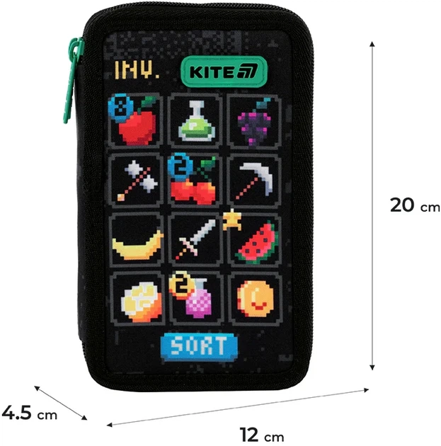 Шкільний набір Kite Education Pixel Game 3 предмети (SET_K25-555S-4) - зображення 17