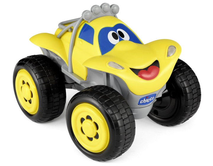 Zdalnie sterowany samochodzik z kierownicą Chicco Turbo Team BILLY Żółty (8003670841913) - obraz 4