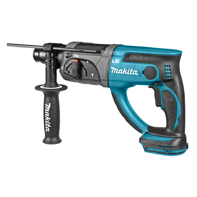Профессиональный аккумуляторный перфоратор Makita DHR202RX4 : с АКБ 2шт 18V 3 Ач+1,5 Ач, 2 Дж - изображение 2