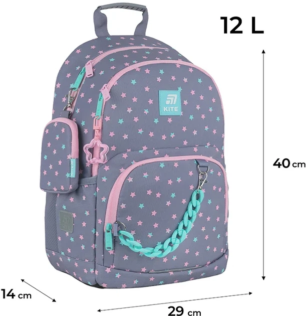 Шкільний набір Kite Education Kawaii Stars 3 предмети (SET_K25-585M-2) - зображення 3