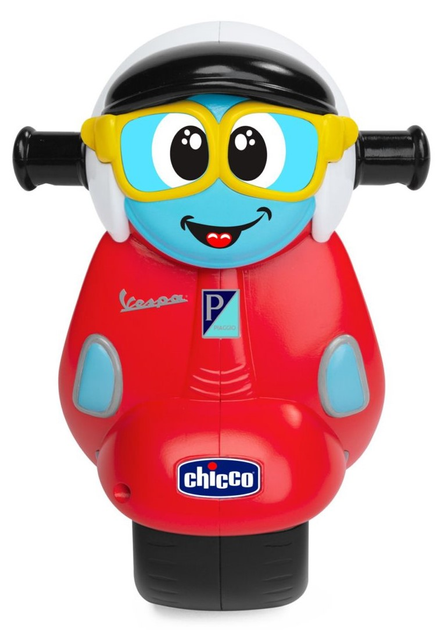 Zdalnie sterowany motocykl z kierownicą Chicco Vespa Primavera (8058664121113) - obraz 5