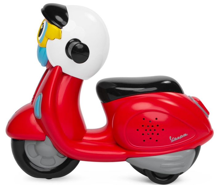 Zdalnie sterowany motocykl z kierownicą Chicco Vespa Primavera (8058664121113) - obraz 8