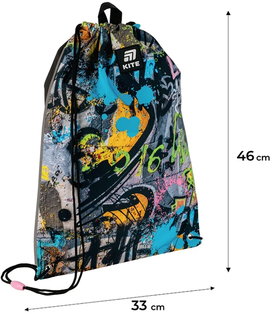 Шкільний набір Kite Education Street Art 3 предмети (SET_K25-585M-3) - зображення 14