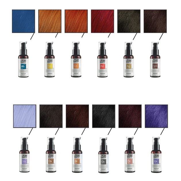 Pigment do włosów Alfaparf Pigments ultra skoncentrowany Pure Ash Niebieski 90 ml (8022297059273) - obraz 3