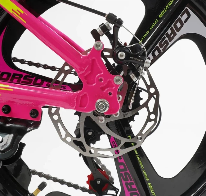 Велосипед спортивний Corso Evolution на 20 дюймів, Pink 20103 - изображение 6