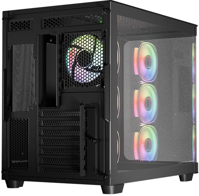 Obudowa LC-Power Gaming 8001B Pro-Storm Black (LC-8001B-ON) - obraz 5