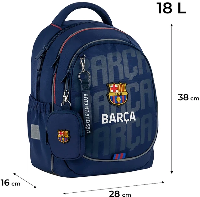 Шкільний набір Kite Education FC Barcelona 3 предмети (SET_BC25-700M) - зображення 3