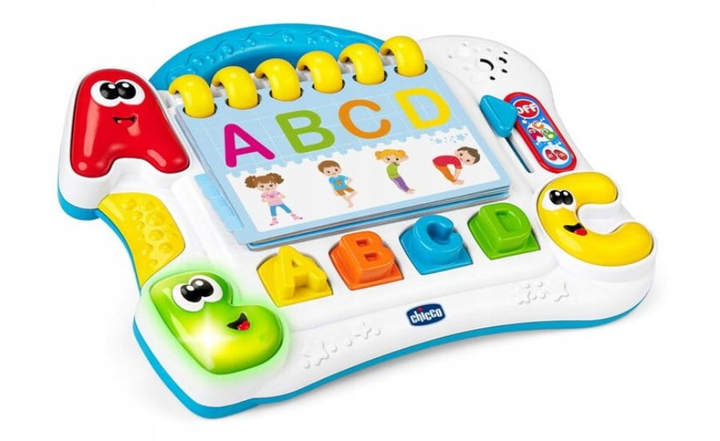 Розвиваюча іграшка Chicco Edu4You Веселий Алфавіт (8058664131488)  - зображення 2