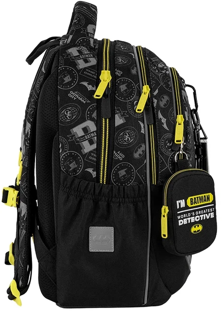 Шкільний набір Kite Education DC Batman 3 предмети (SET_DC25-700M) - зображення 5