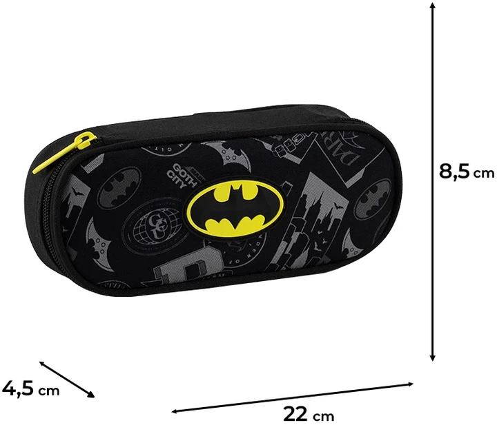 Шкільний набір Kite Education DC Batman 3 предмети (SET_DC25-700M) - зображення 17